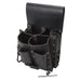 Black Leather 8 Pockets, 0258-11