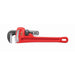 10" Heavy-Duty Straight Pipe Wrench, 1-1/2" Pipe Capacity, Red