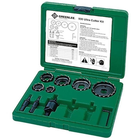 Hole Cutter Kit,9 PC