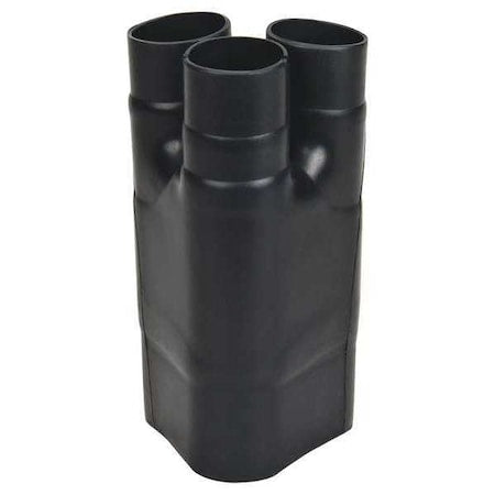 Fork Terminal, #8 Stud Size, 10 AWG, 600 V, Vinyl Insulated, Yellow, Crimp Termination Only, 50 PK