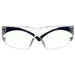 Safety Glasses, SecureFit 200 Series, Scotchgard Anti-Fog, Frameless, Blue Temples, Clear Lens