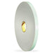 Double-Sided Foam Tape, 3/4 in W, 7 yd L, 1/8 in, Polyurethane Foam, Double-Sided