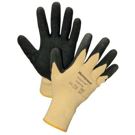 Cut-Resistant Coated Gloves, Cut Level 4 ,Dipped ,Latex ,S 1 PR