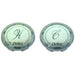 Faucet Handle Buttons,Hot/Cold,Clear,PR