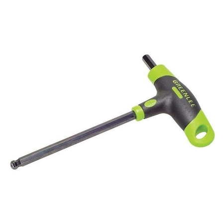 SAE Plain Ball Hex Key Hex Key, 5/16" Tip Size, 5 15/32 in Long, 2 15/32 in Short