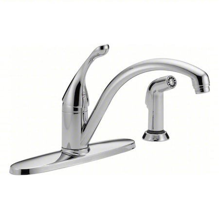 Single Handle Kitchen Faucet with Spray