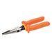 8 in Greenlee(R) Long Nose Plier,Side Cutter Insulated, Molded Handle