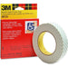 Double Sided Foam Tape, 1 in W, 1 in L, 62 mil, Urethane Foam, Double-Sided