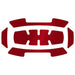 HardHatLabel,Polypropylene,Rectangle,Red