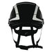 Reflective, Non-Vented, Hard Hat, X5000, ABS, 6 Point Ratchet, Type 1, Class E, Black