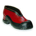 Overshoe, Electrical, Slip On, Rubber, Ankle Height, Red, 9