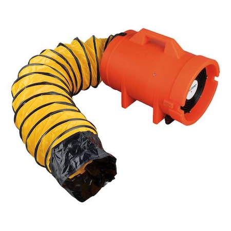 ConfinedSpaceBlower,Black/Yellow,11.25"W