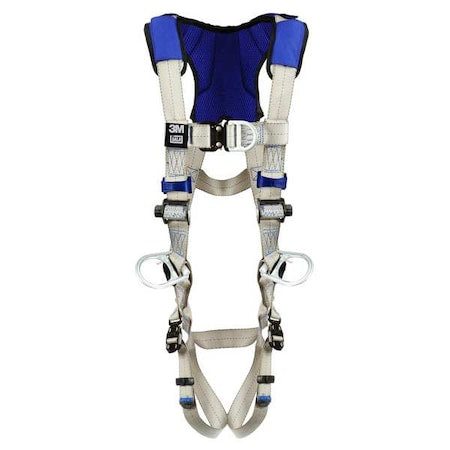 ExoFit(TM) X100 Fall Protection Harness, 2XL, 420 lb, Quick-Connect Chest/ Quick-Connect Leg Straps