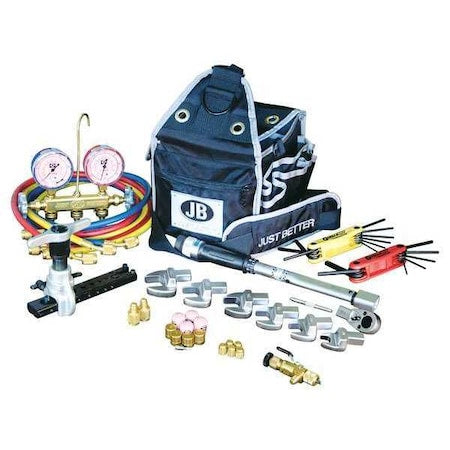 Mini-Split Tool Kit,With 1/4 in H/P Hose