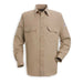 Men's Flame-Resistant Collared Shirt, 4.4 cal/sq cm, L, Nomex(R)