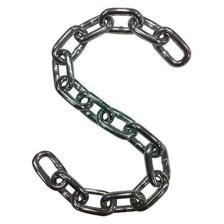 Straight Chain,Crbn Steel,100' L,925 lb