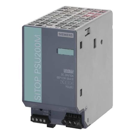 DC Power Supply, 176/550V AC; 85/264V AC, 24V DC, 140 W, 5 A, DIN Rail