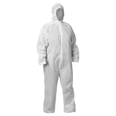Coveralls,XL,Wht,KleenGuard A20,PK50