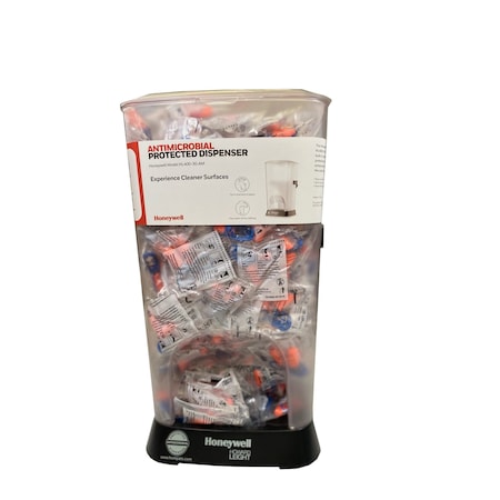HL400 Earplug Dispenser, Foam, Bullet, 32 dB NRR, Corded, 400 Pairs Per Pkg