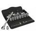 3/8" Drive Deep Socket Set, SAE, 29pcs, Skt Wrch St, Chrm, 6Pt, 1/4 - 3/4 in