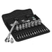 1/4" Drive Ratchet Set, SAE, Torx(R) 28 Pieces, 3/16 in to 1/2 in, Chrome