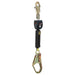 DBI SALA Self Retracting Lifeline, 6 3/4 ft Length, Snap Hook, Steel, 1 Leg(s)