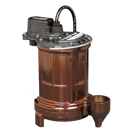 SubmersibleSumpPump,25ft,10.75in,115VAC