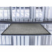 Door Mat, Polypropylene, 0.25 in Thick, Gray, 48 in W x 70 in L