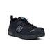 Women's Composite Toe Athletic Shoe, Black/Aqua, 6, B, WIDLOGIBL