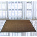 Door Mat, Polypropylene, 0.25 in Thick, Brown, 48 in W x 70 in L