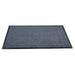 Door Mat, Polypropylene, 0.25 in Thick, Blue, 48 in W x 70 in L