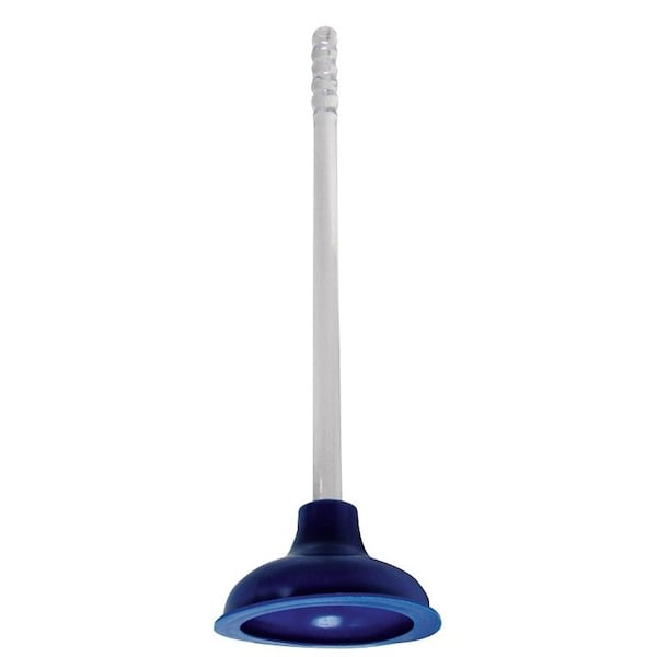 Plunger 6In Toilet Clear