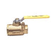 Manual 2-Way Ball Valve,NPT,Bronze