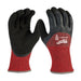 Cut-Resistant Insulated Gloves, Cut Level A4 ,Double Dipped ,Latex ,Sandy ,XL (10)