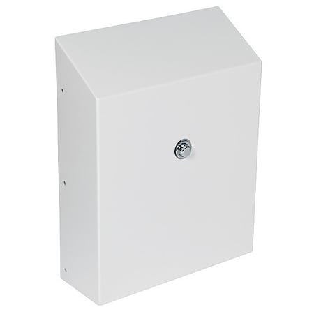 Toilet Manual Flush Valve, 1.6 gpf gpf, Powder-Coated, 1 in, 1 1/2 in Spud Coupling