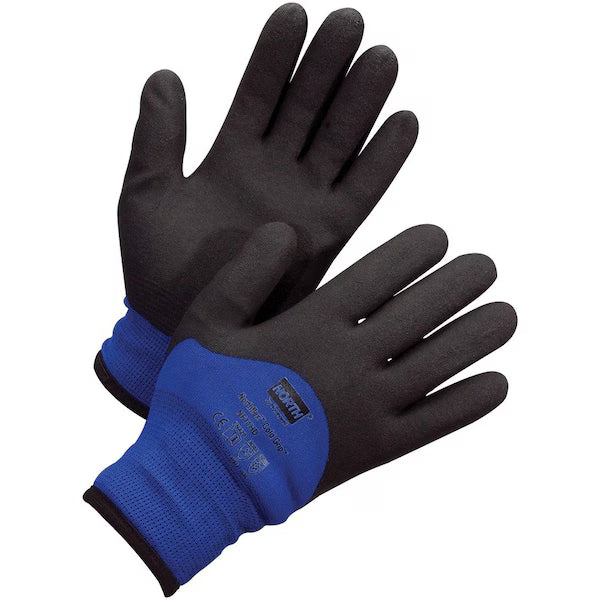 Cut Resistant Coated Gloves, Cut Level 2, PVC, Large, 1 Pair