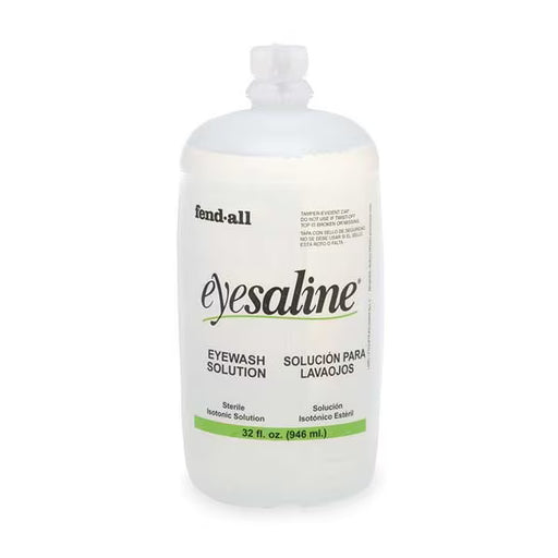 Eyesaline Single Use Eyewash Bottle, 32 oz