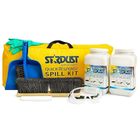 Vehicle Spill Kit, 2 gal Volume Absorbed per Kit, Bag, Yellow, 19