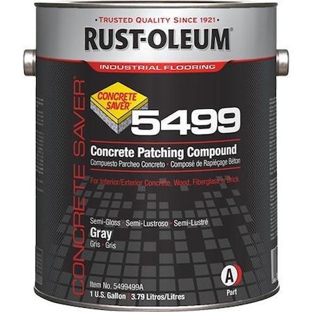 Concrete Repair Compound, Pail, Gray, 5499