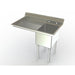 Aero Manufacturing Company® MF1-3020-36LR One Bowl Economy SS NSF Sink w/ Two 36W Drainboards