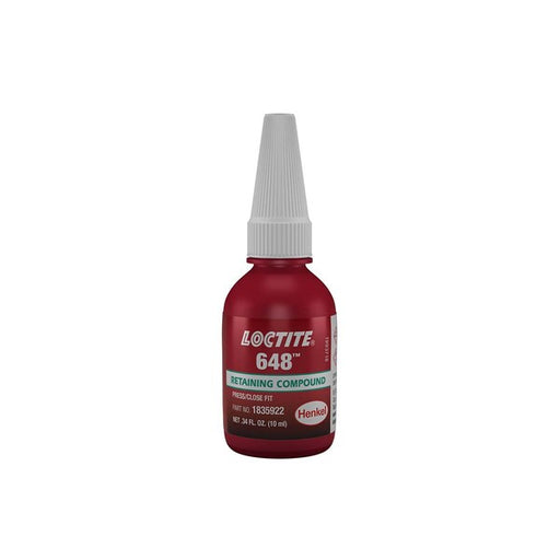Retaining Compound,  648 Series,  Green,  Liquid,  50 mL Bottle