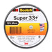 Super 33+ Vinyl Electrical Tape,  3/4" x 76 ft,  1" Core,  Black,  10PK