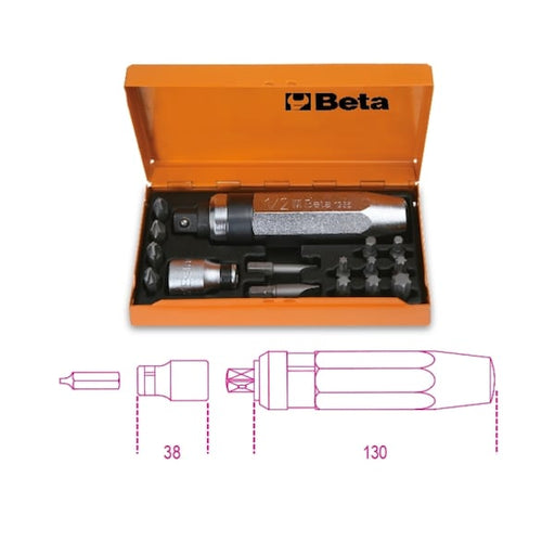 Impact Screwdriver, 14 Inserts