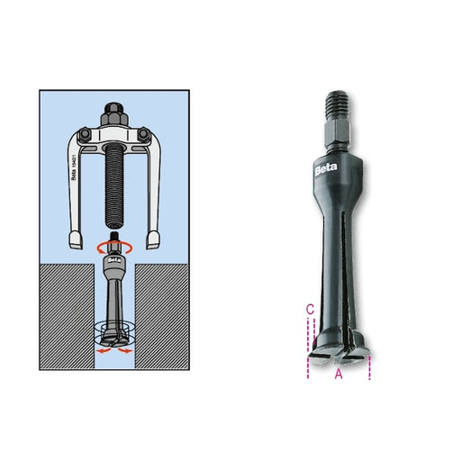 Two-Leg Internal Extractor, 25-30mm