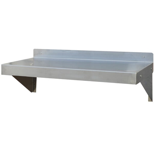 Stainless Steel Wall Shelf,  36" Wide