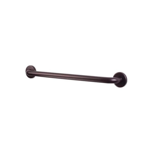 CSI Bathware 36" Straight Grab Bar, Stainless Steel - 1-1/4"Dia, Oil Rub Bronze - BAR-SB36-TW-125-OB