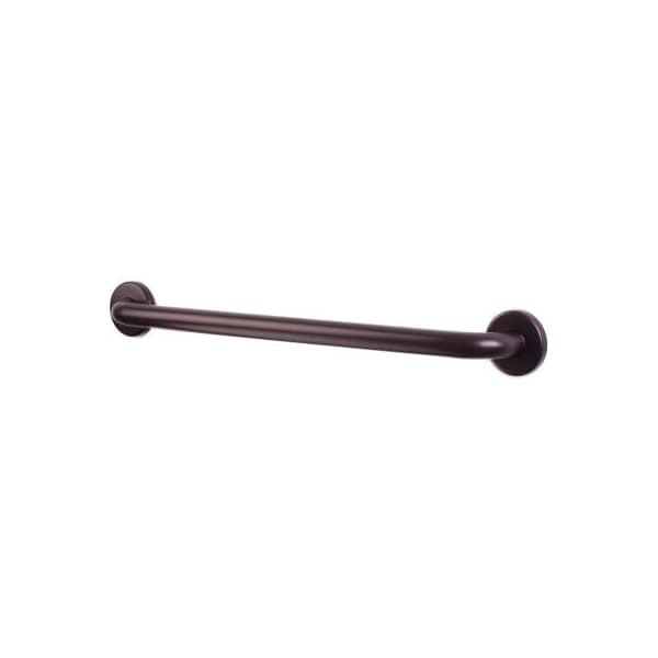 CSI Bathware 36" Straight Grab Bar, Stainless Steel - 1-1/4"Dia, Oil Rub Bronze - BAR-SB36-TW-125-OB