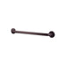 CSI Bathware 36" Straight Grab Bar, Stainless Steel - 1-1/4"Dia, Oil Rub Bronze - BAR-SB36-TW-125-OB
