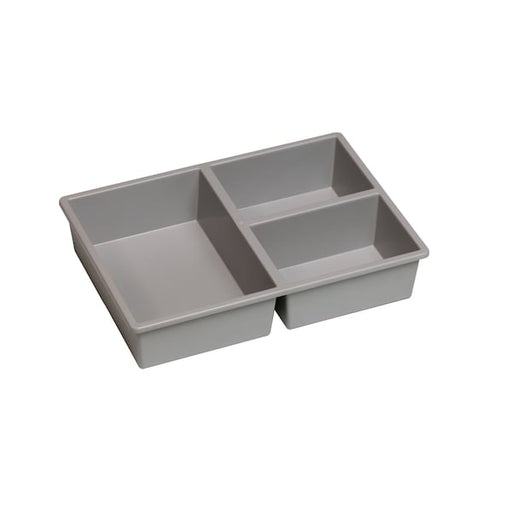 Plastic Division Stortray Insert Divider,  Gray,  7.75 in W,  5.75 in H