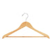Open Hook Hanger,  Natural,  Men,  100PK